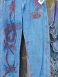 Jeans pintado a mano. Talla 40 - Miniatura 1