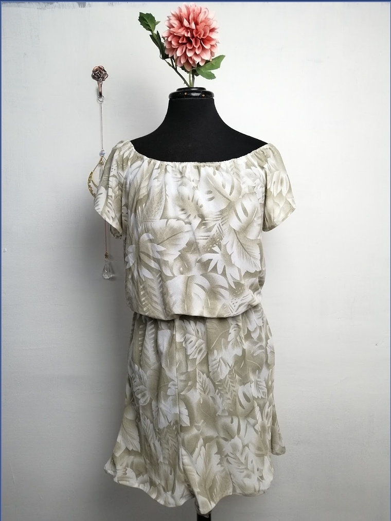 Vestido vintage modificado talla M/L 1