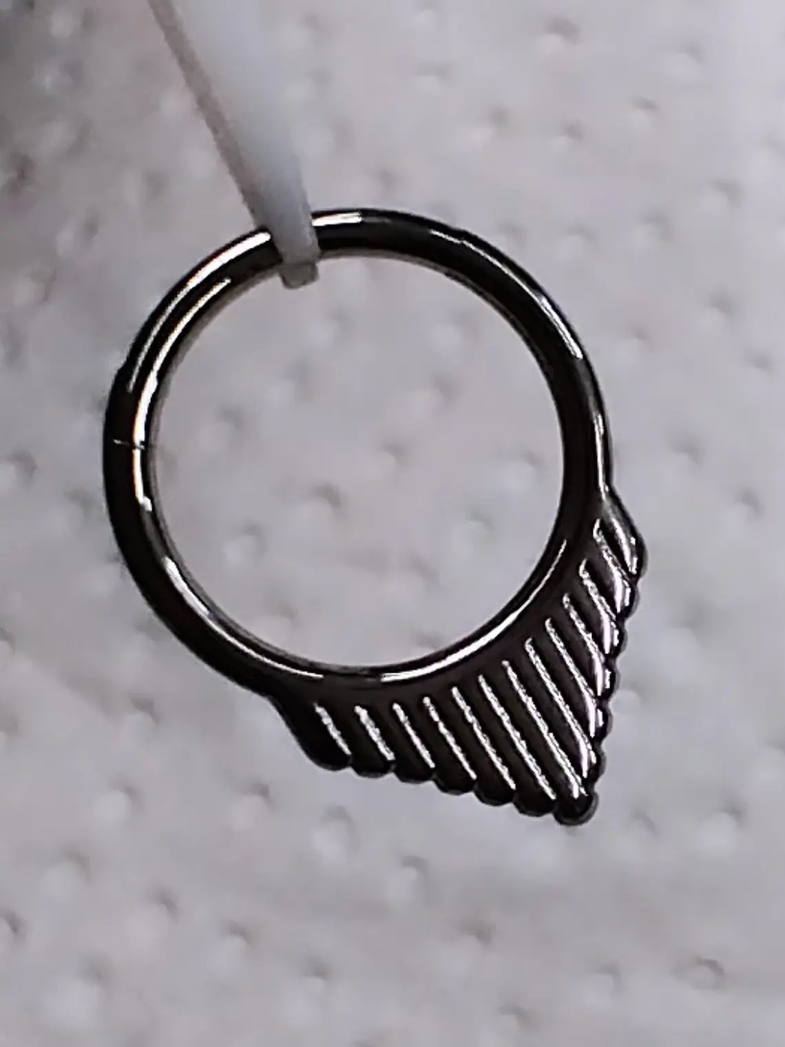 Argolla clicker 10mm  titanio grado implante 1