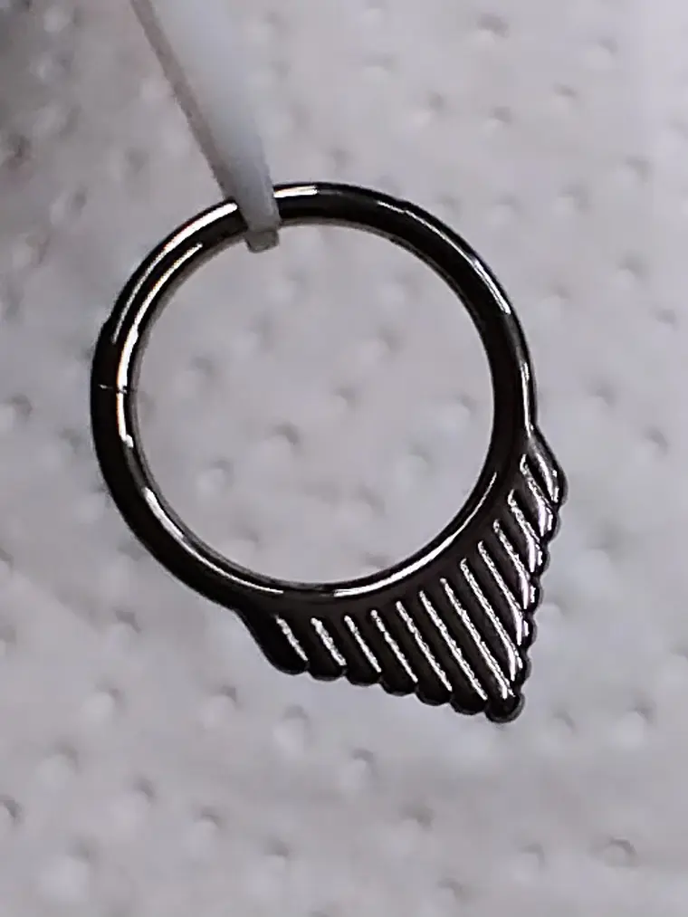 Argolla clicker 10mm  titanio grado implante 1