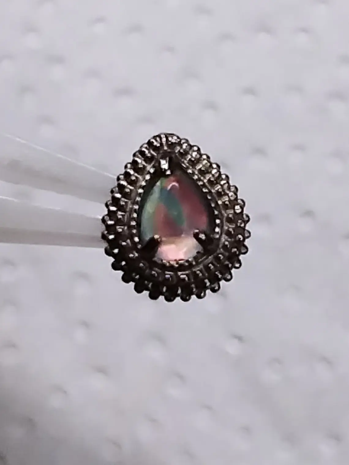 Top ópalo titanio grado implante 16g 1