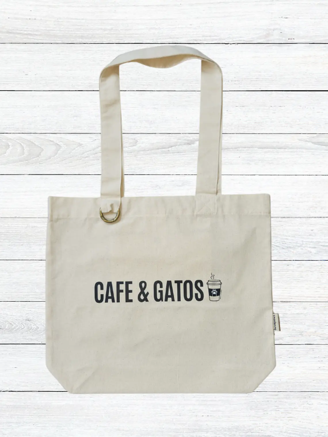 Tote bag CAFE & GATOS 1