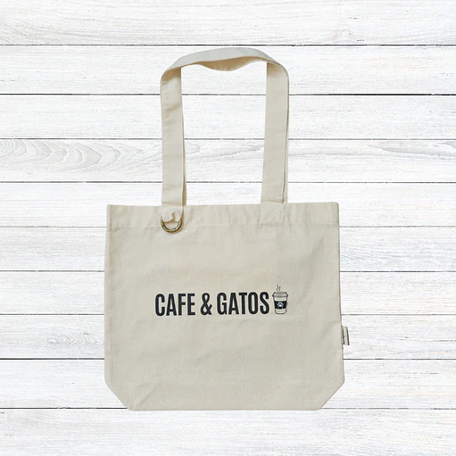 Tote bag CAFE & GATOS 2