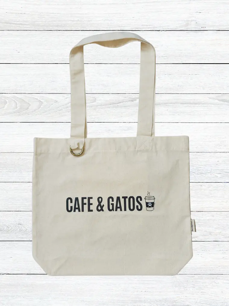 Tote bag CAFE & GATOS 1