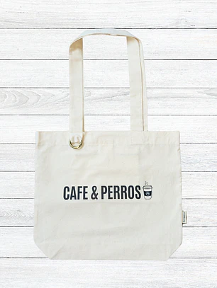 Tote bag CAFE & PERROS