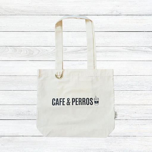 Tote bag CAFE & PERROS 2