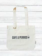 Tote bag CAFE & PERROS - Miniatura 1