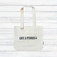 Tote bag CAFE & PERROS - Miniatura 2