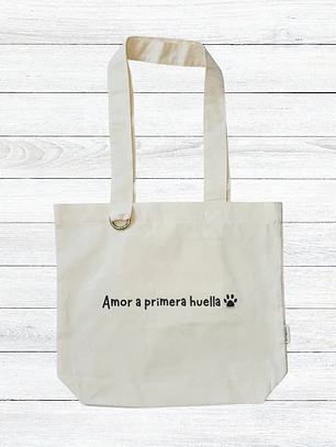 Tote bag AMOR A PRIMERA HUELLA