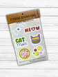 Lámina Stickers CAT LOVER - Miniatura 2