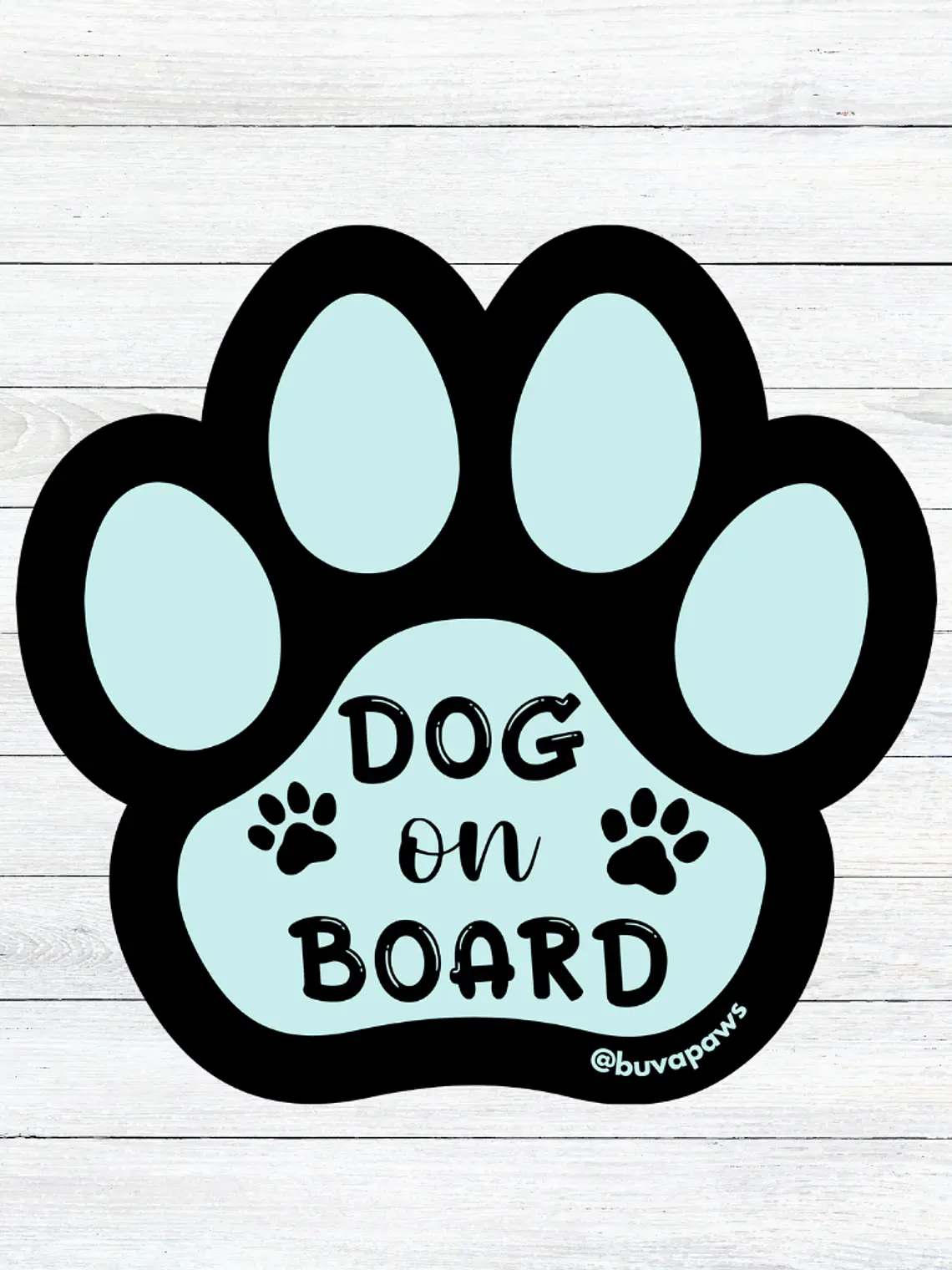 Sticker Auto DOG ON BOARD 1