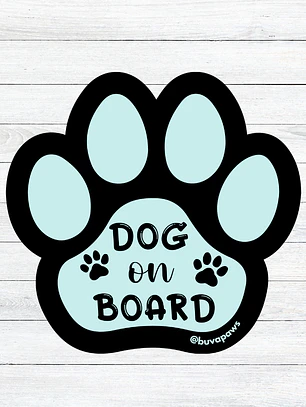 Sticker Auto DOG ON BOARD