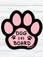 Sticker Auto DOG ON BOARD - Miniatura 3