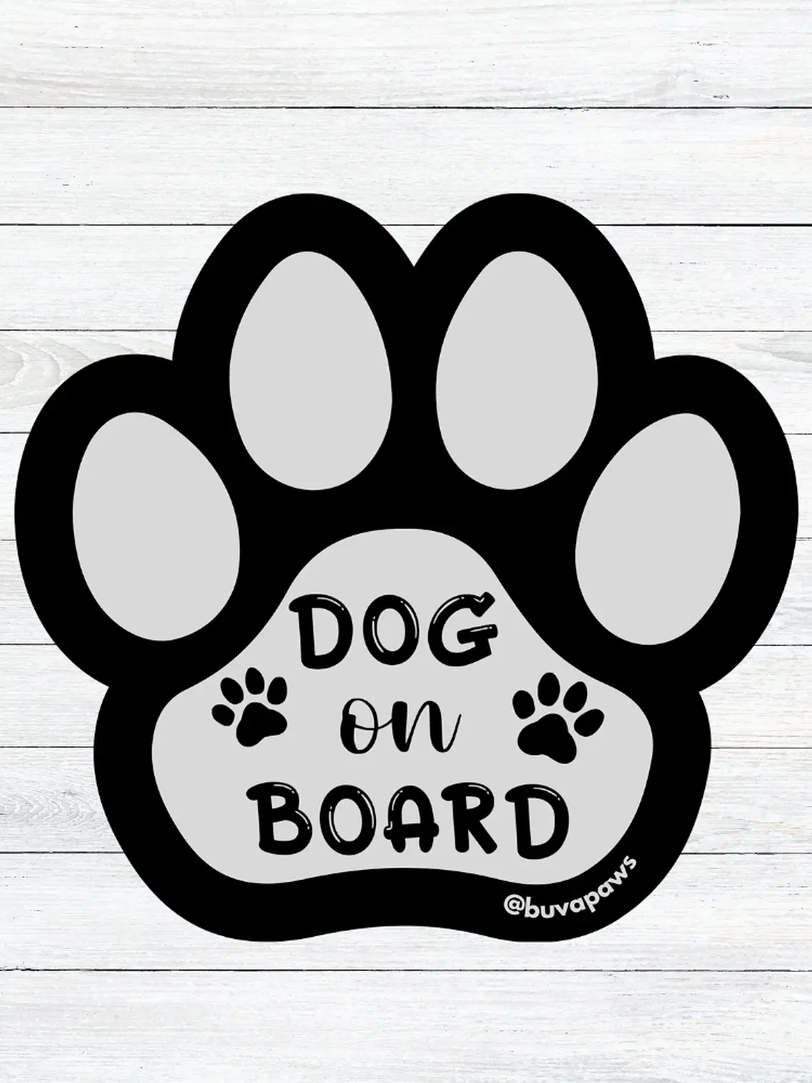 Sticker Auto DOG ON BOARD 2