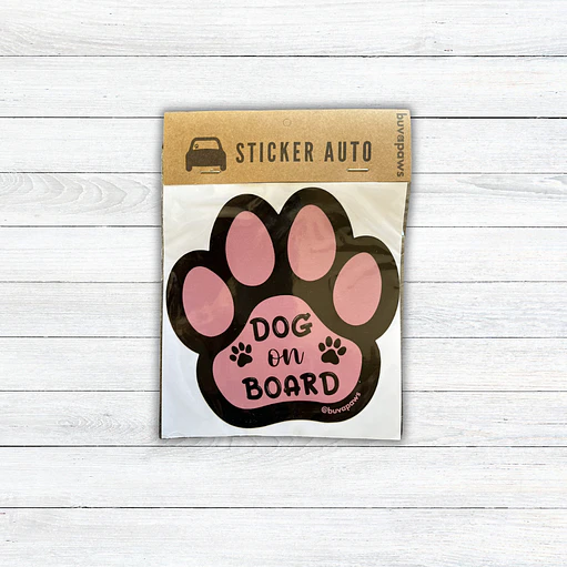 Sticker Auto DOG ON BOARD 4