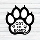 Sticker Auto CAT ON BOARD - Miniatura 2