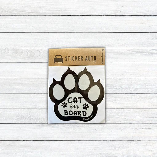 Sticker Auto CAT ON BOARD 4