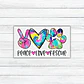 Sticker  PEACE LOVE & ... - Miniatura 4