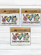 Sticker  PEACE LOVE & ... - Miniatura 1