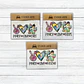 Sticker  PEACE LOVE & ... - Miniatura 1