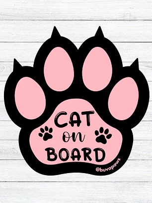 Sticker Auto CAT ON BOARD
