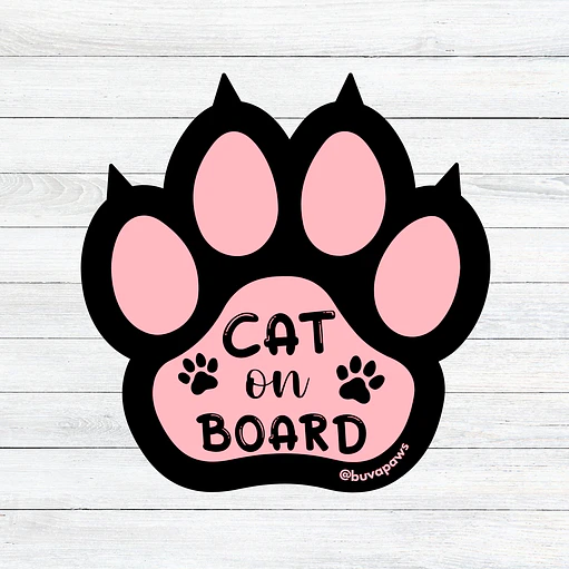 Sticker Auto CAT ON BOARD 1