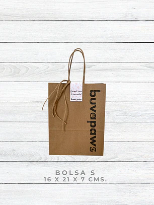EMPAQUE PARA REGALO BUVAPAWS