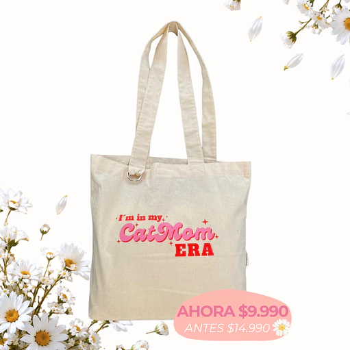 Tote bag CAT MOM ERA 1