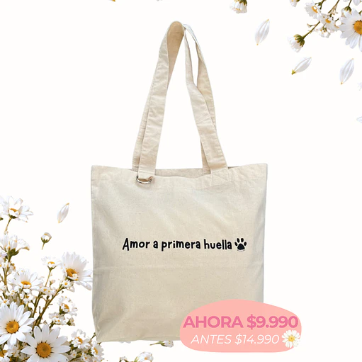Tote bag AMOR A PRIMERA HUELLA 1