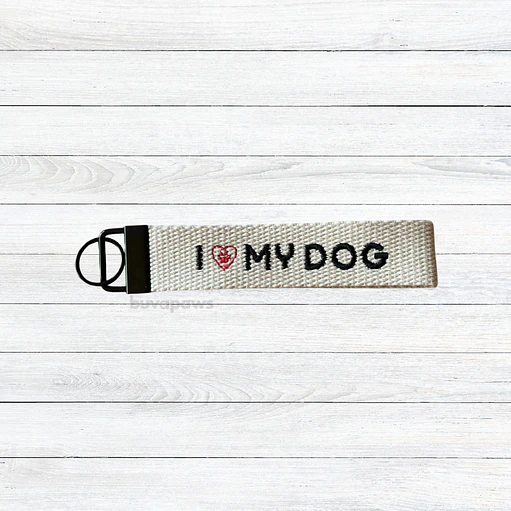 Llavero I ❤️ My Dog 3