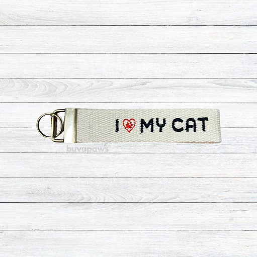 Llavero I ❤️ My Cat 3