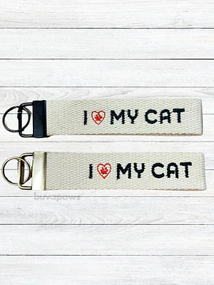 Llavero I ❤️ My Cat
