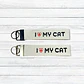 Llavero I ❤️ My Cat - Miniatura 1