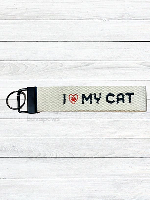 Llavero I ❤️ My Cat