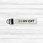 Llavero I ❤️ My Cat - Miniatura 2