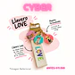 CYBER LLAVERO LOVE + 1 PLACA PERSONALIZADA - Miniatura 1