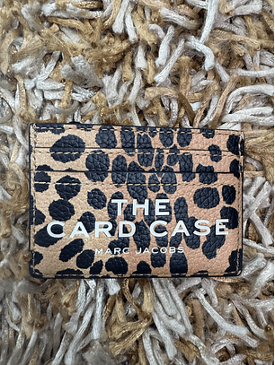 Marc Jacobs Tarjetero The Card Case Animal Print