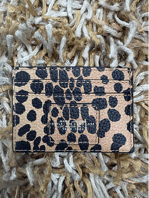 Marc Jacobs Tarjetero The Card Case Animal Print