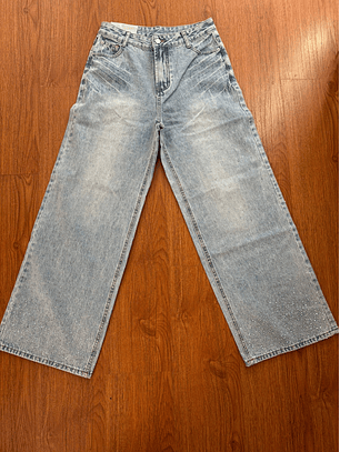 Jeans medio Brillo