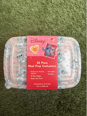 Contenedores Stitch BPA Free 20pcs