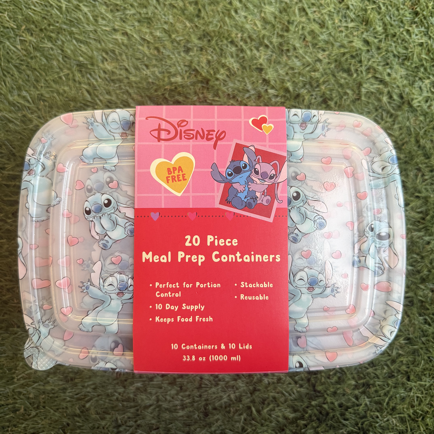 Contenedores Stitch BPA Free 20pcs