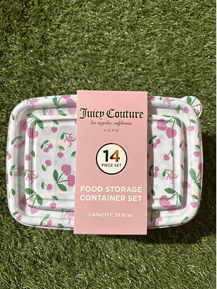 Contenedores Juicy Couture 14pcs