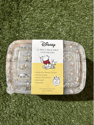 Contenedores Disney BPA Free 20pcs