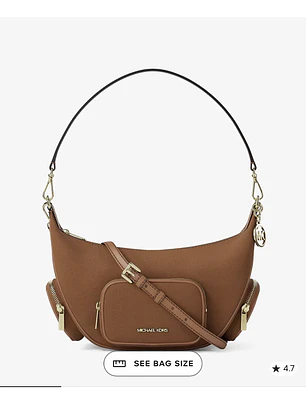 Cartera Michael Kors Merritt Gamuza Cafe A PEDIDO