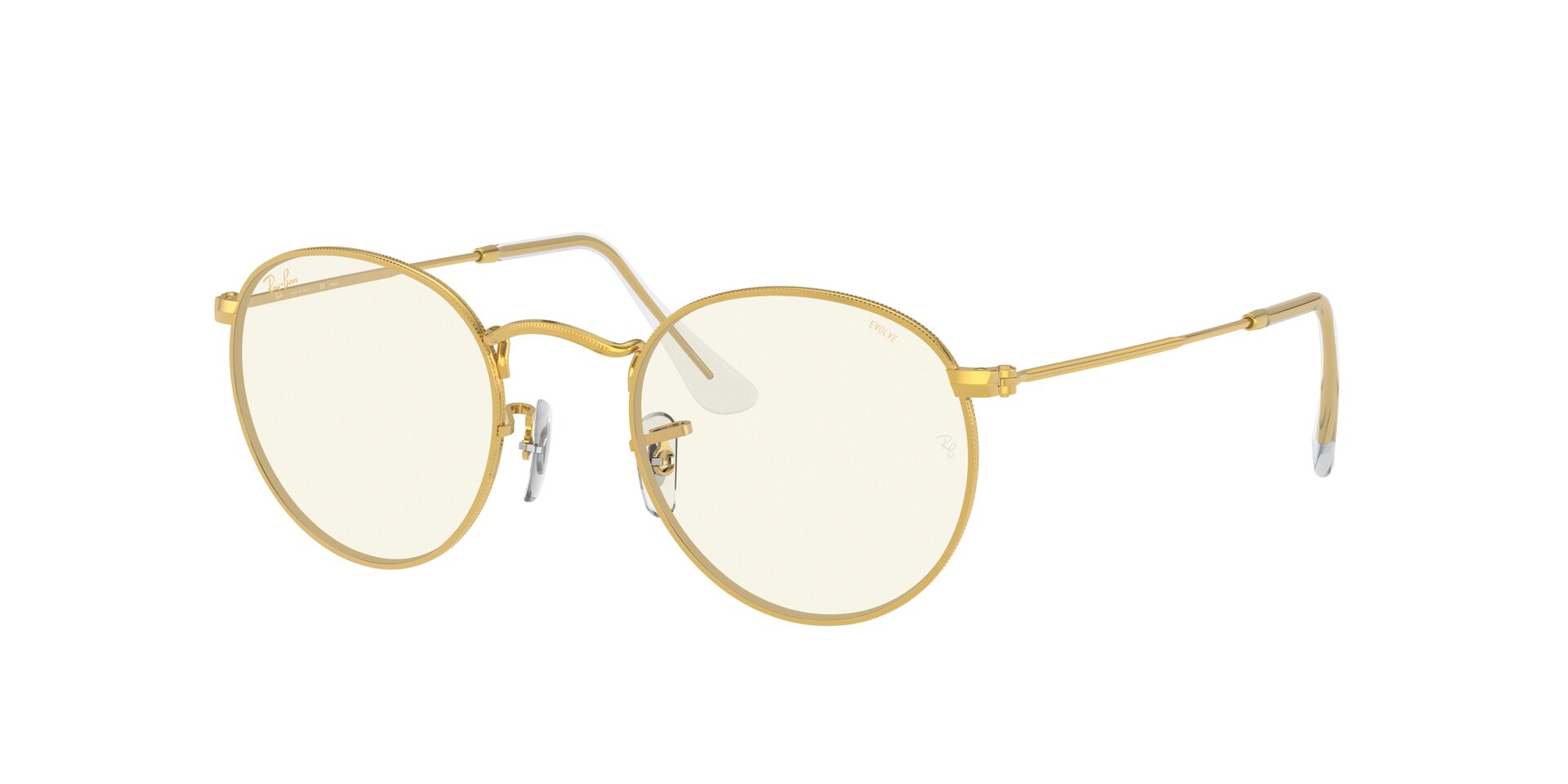 Lentes de sol Ray-Ban Round Metal Gold | Chilelentes
