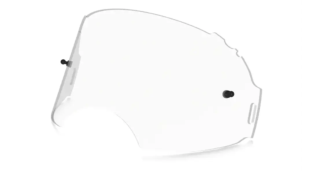 Mica  de repuesto para Oakley Airbrake MX color Clear (Transparente) 1