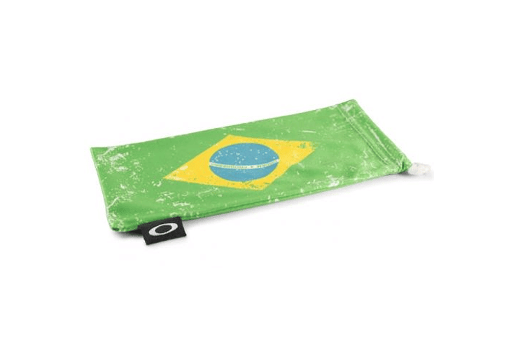 Estuche de microfibra Oakley Brazil Flag