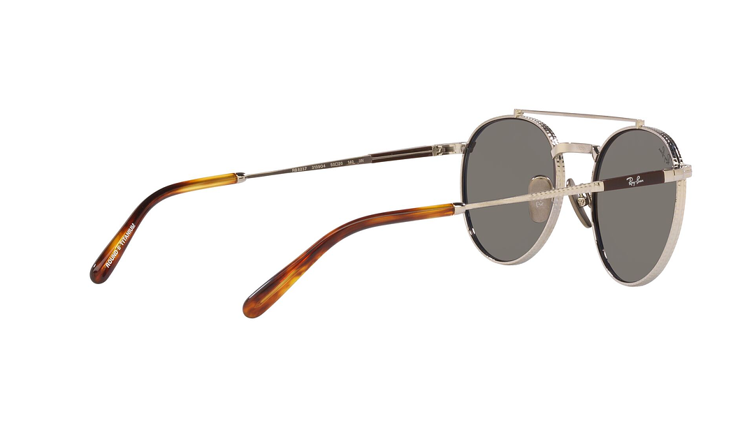 Ray-Ban Round Ii Titanium RB8237 3139O4 53 8