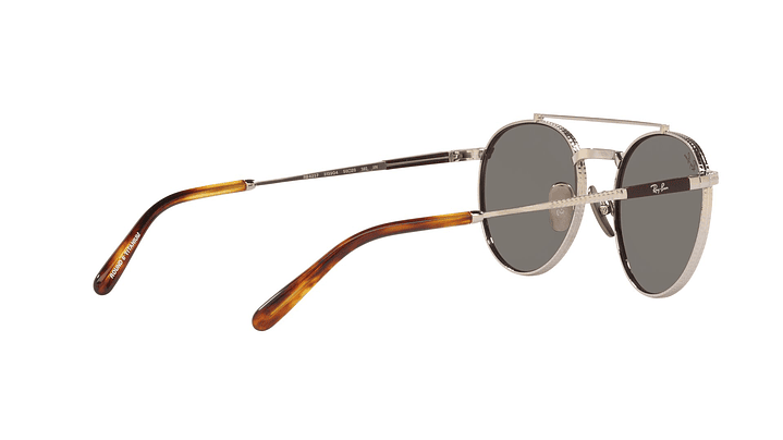 Ray-Ban Round Ii Titanium RB8237 3139O4 53 8