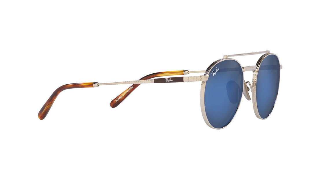 Ray-Ban Round Ii Titanium RB8237 3139O4 53 10